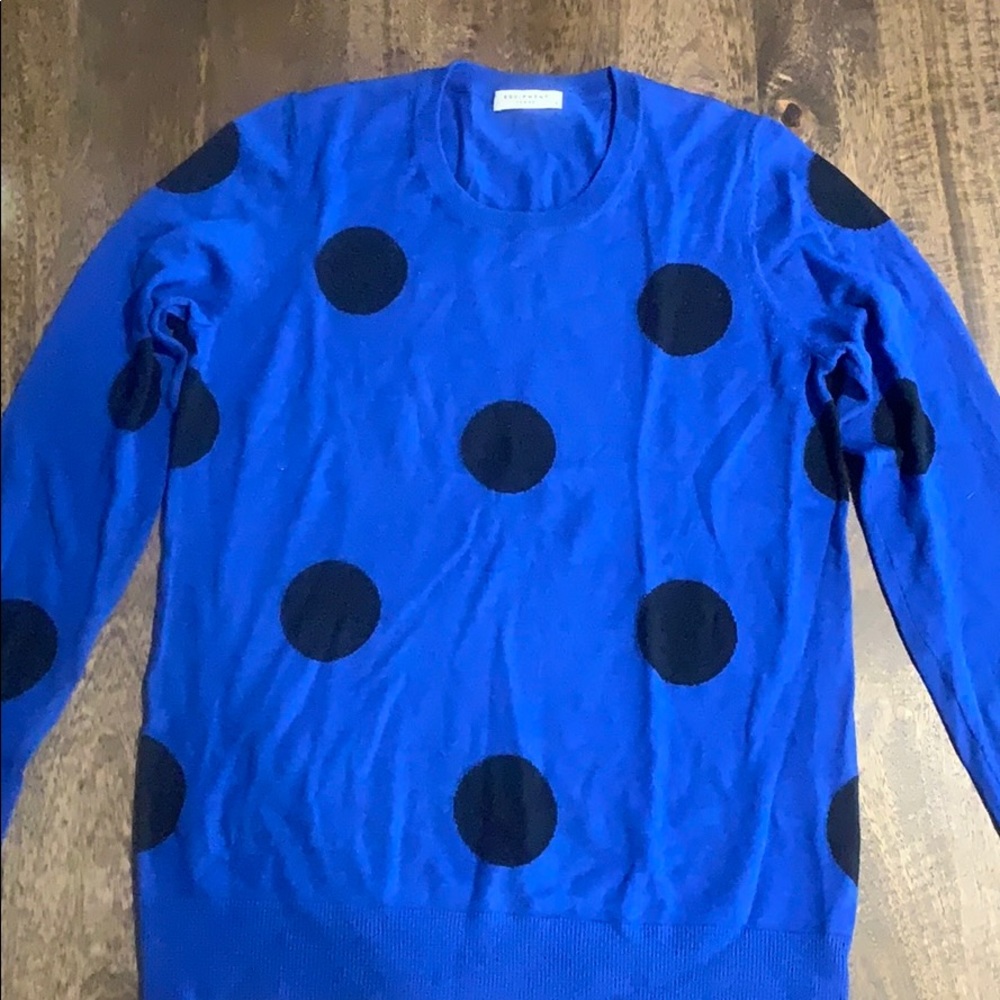 Equipment Polka Dot Sweater